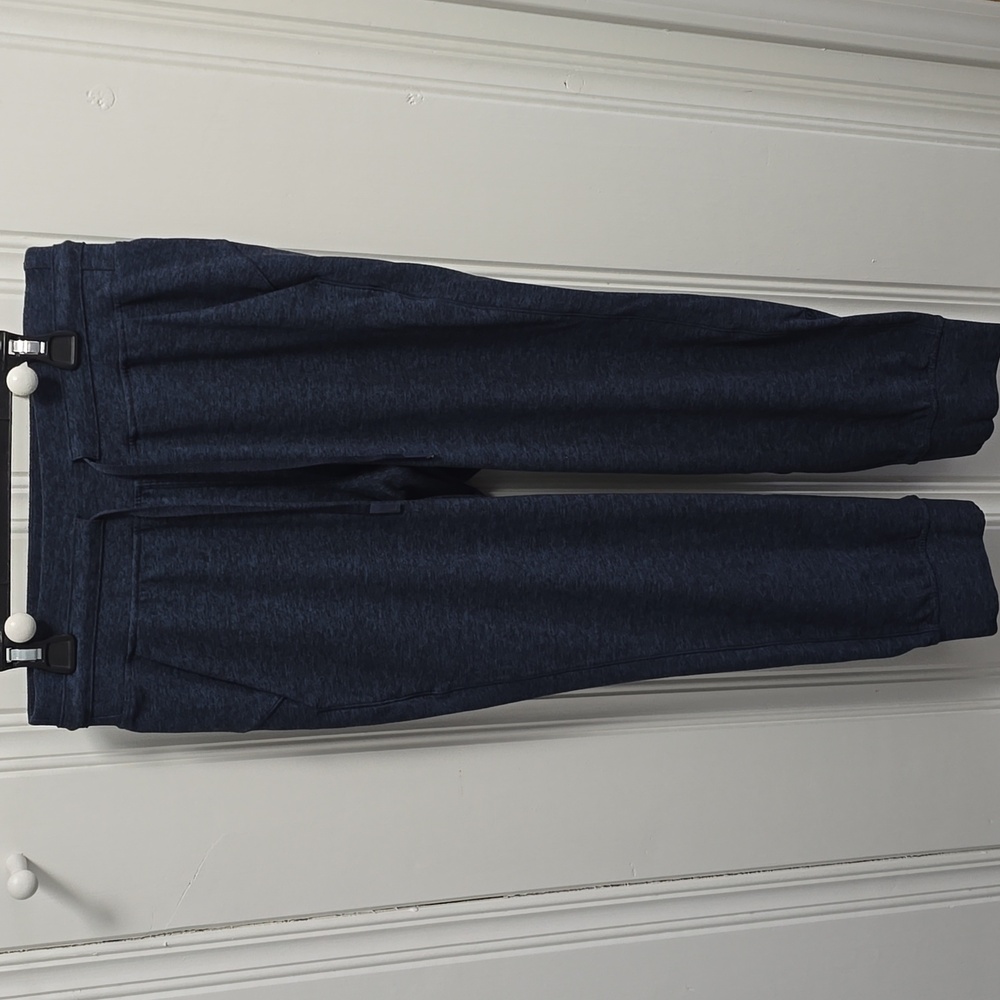 Lululemon Women's Ready to Rulu Fleece Jogger Pants Heathered Blue Size 6